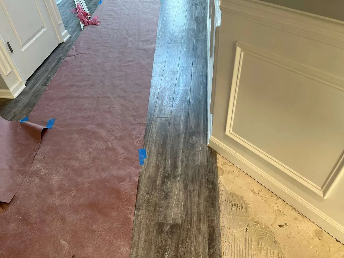 Completed marble shower restoration in Cloverleaf